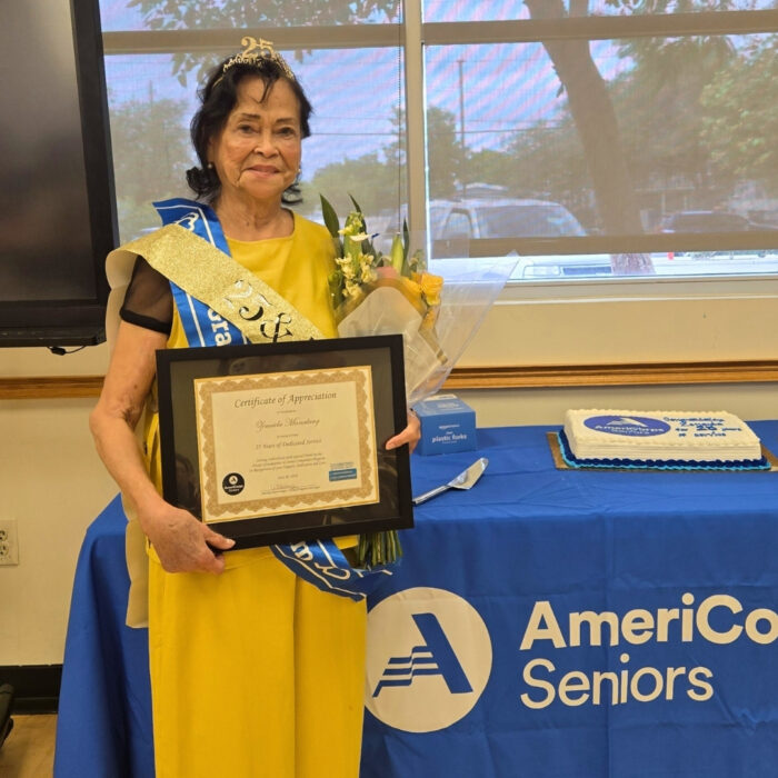 Celebrating Zenaida Manalang and Her 25 Years of Service in the Foster Grandparent Program